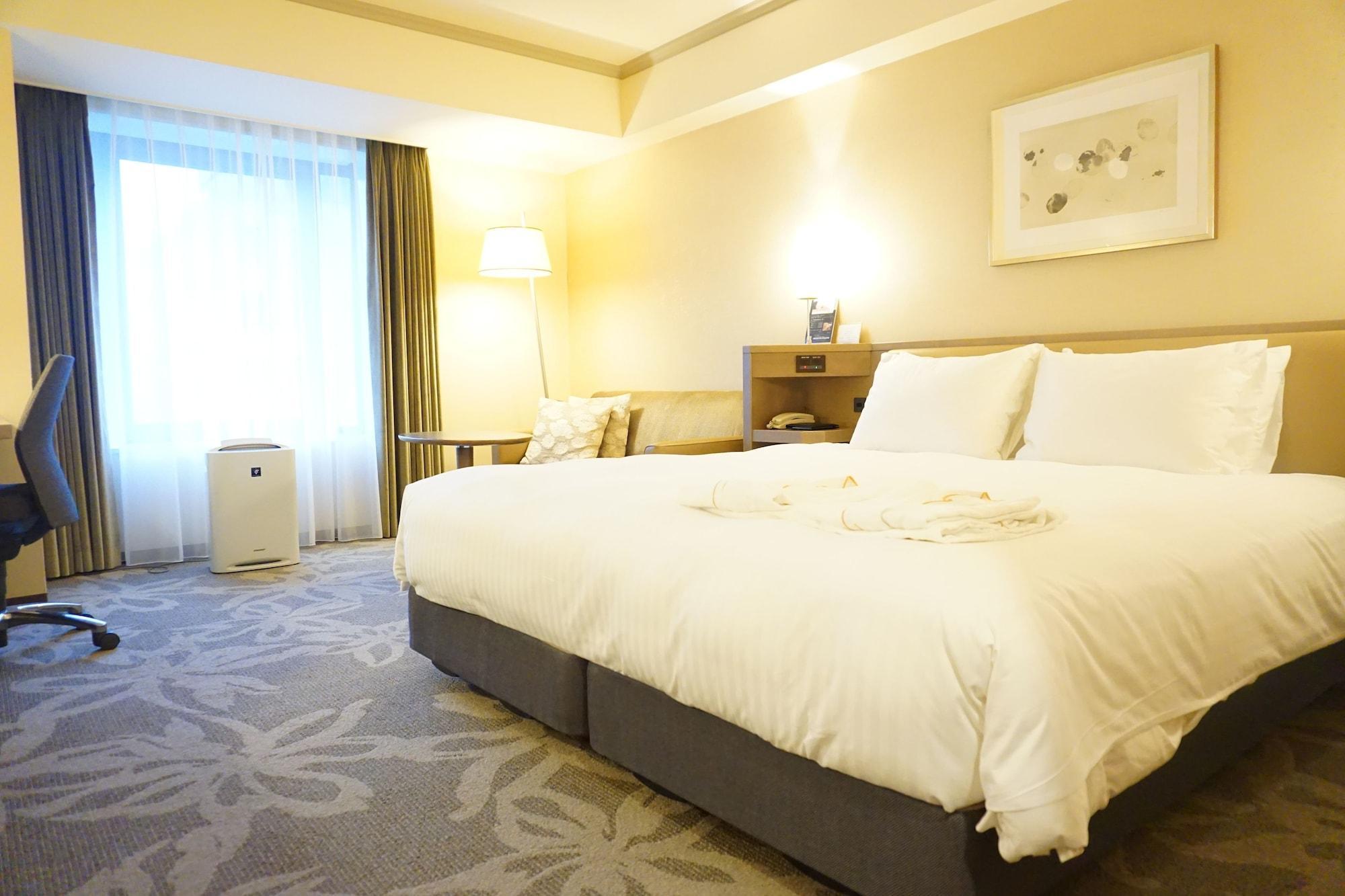 Hotel Nikko Fukuoka Fukuoka  Bagian luar foto A room at the hotel
