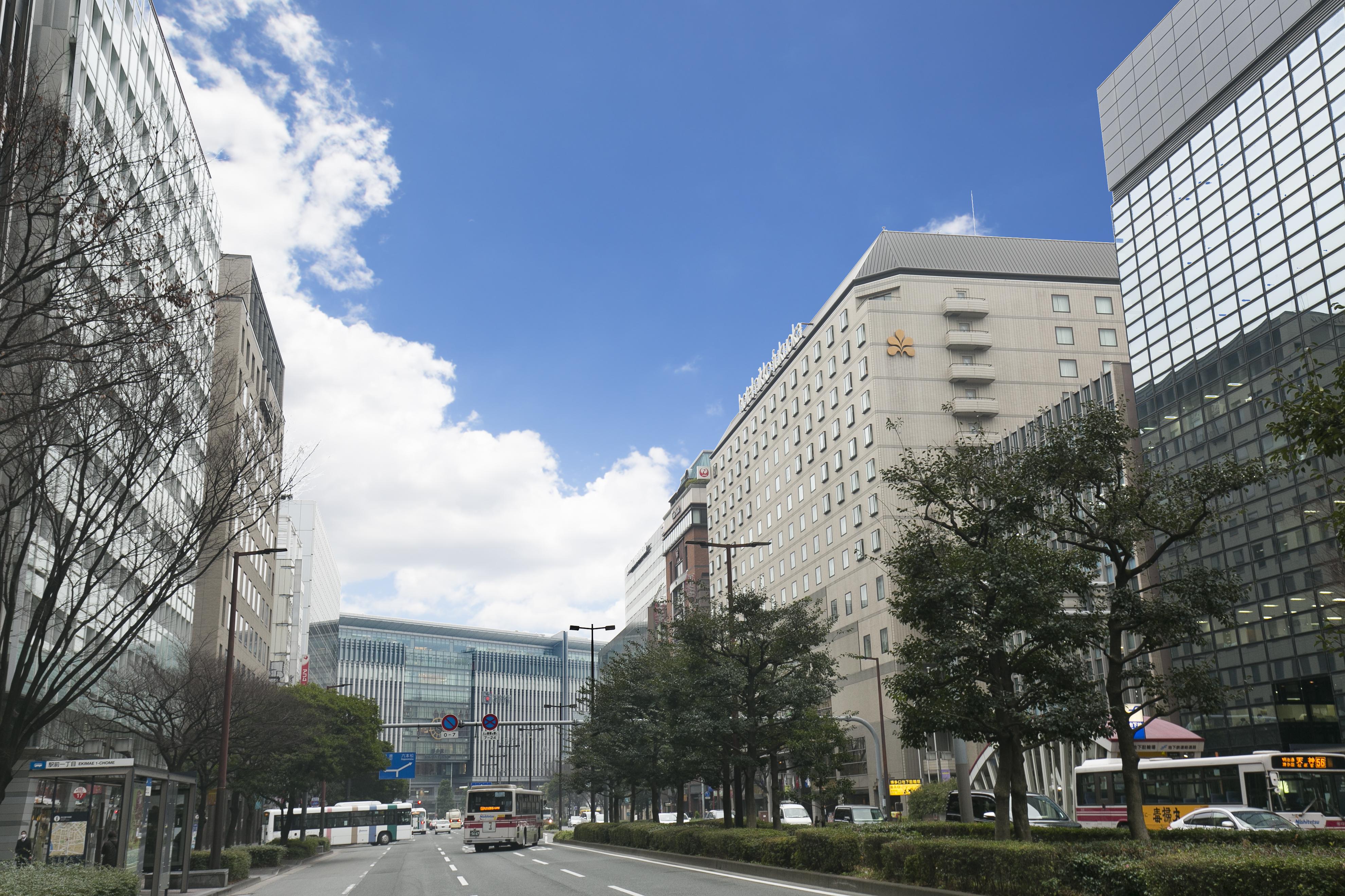 Hotel Nikko Fukuoka Fukuoka  Bagian luar foto The campus